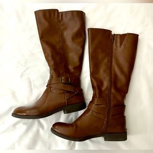 Madixe wc brown tan boots size 7